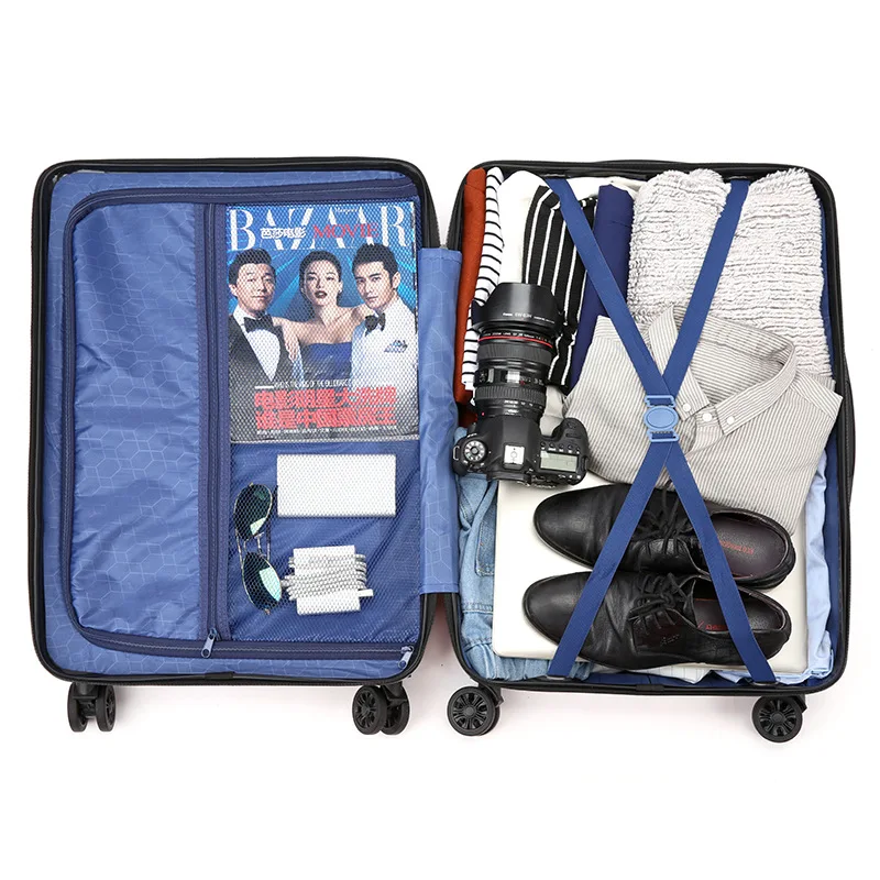 3 шт., дорожные сумки на колесиках из АБС-пластика, 20/24/28 дюймов