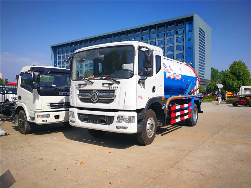 Горячая Распродажа, грузовик с вакуумным всасыванием сточных вод на 8000 л для всасывания сточных вод