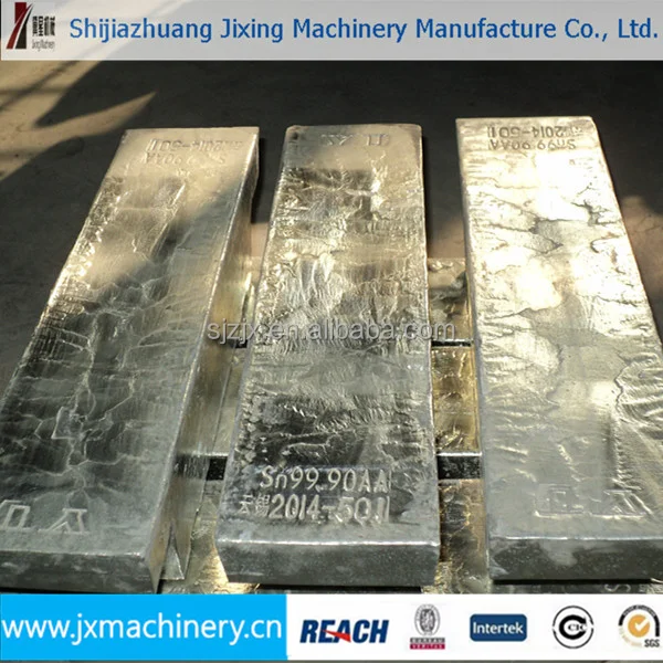 Класс оловянной слиток 99.99% /99.95%/99.90%