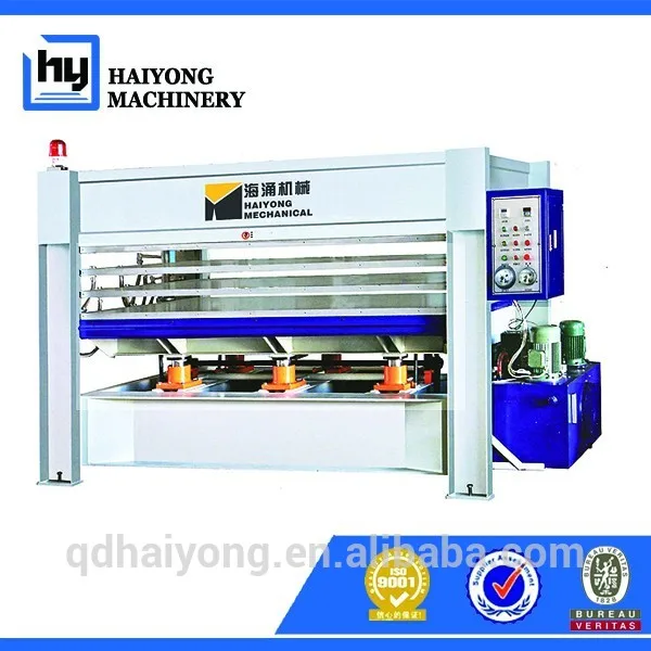 wood hot pressure machine