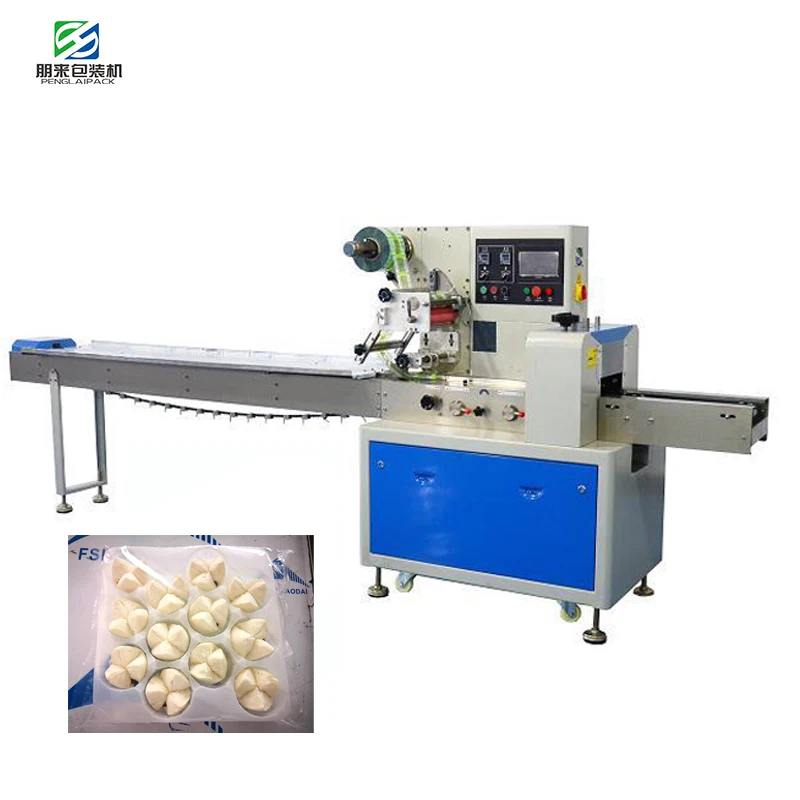 Commercial Horizontal Pillow Bag Packaging Machine/Chocolate/Biscuit/Cookies Pillow Packing Machine
