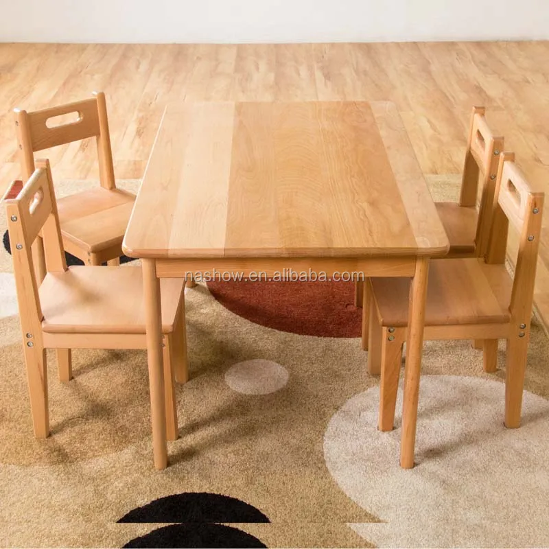 
Cubby Plan LMMS-020 New High Quality Solid Beech Preschool Furniture Wood Kid Table 