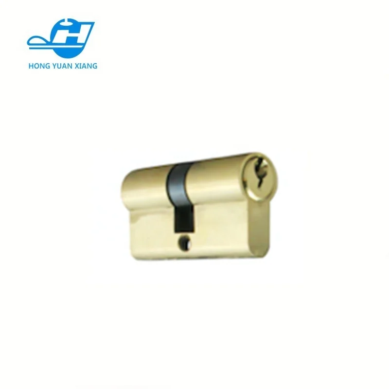 
full Brass or Zinc alloy or steel door lock cylinder with normal keys any style any size factory design 