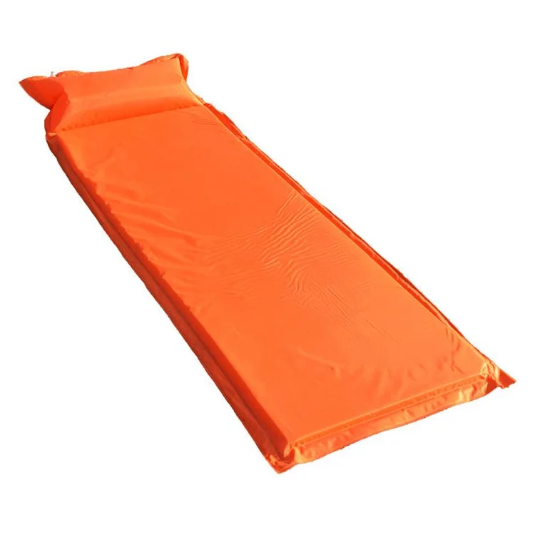 
Folding mini single air camping mattress with pillow inflatable air cushion for outdoor 