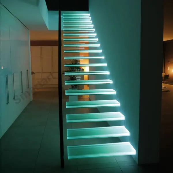 Smartart 2022  china Glass railing floating stairs