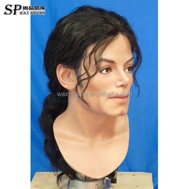 best selling silicone mannequin head celebrity wax statues celebrity silicone wax figure on alibaba