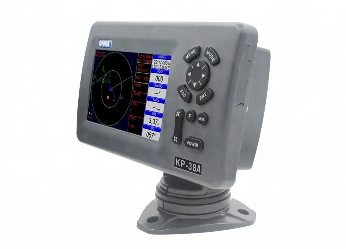 KP-38A (New!)  5-inch GPS Chart Plotter with Class B AIS Transponder