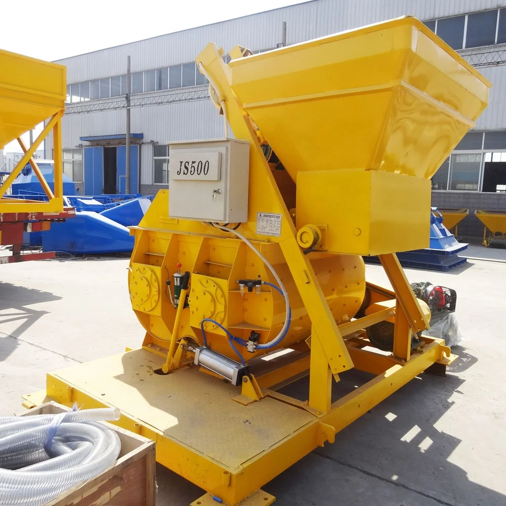 Stationary Teka Mixer 25-30m3/h bhs twin shaft concrete mixer