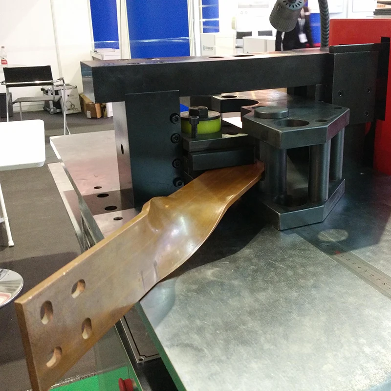 
PLC Control bus bar bender cutting bending aluminum busbar cutting machine 