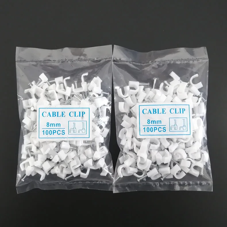 Widely Used Africa market Fashion PE PP  Cable Clips