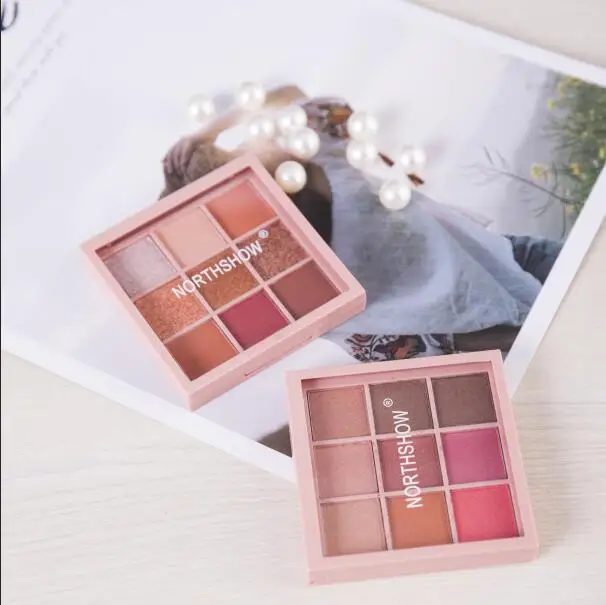 Eye Shadow Palette Makeup Romantic Color Shining Glitter Eye Shadow Matte High Pigment Eyeshadow