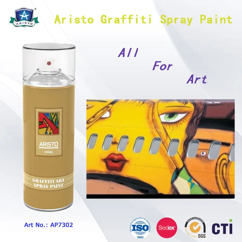Environmental graffiti aerosol paint, Solvent Based Water Based Graffiti Spray Paint