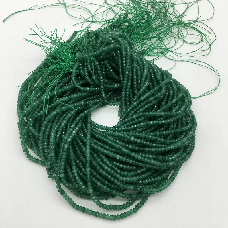Ruby High quality jade beads for making bangle bracelets