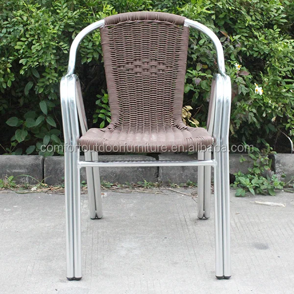 
Cheap Outdoor Furniture Aluminum Chair Dining Chair Shiny Chair 