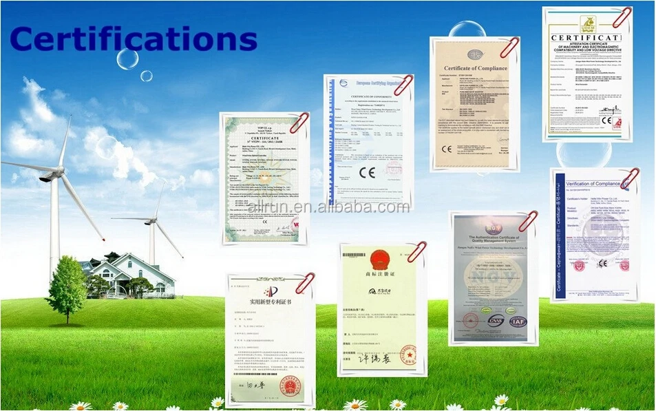 Hot sale ! low start wind speed 1.2m/s 3kw vertical axis wind turbine