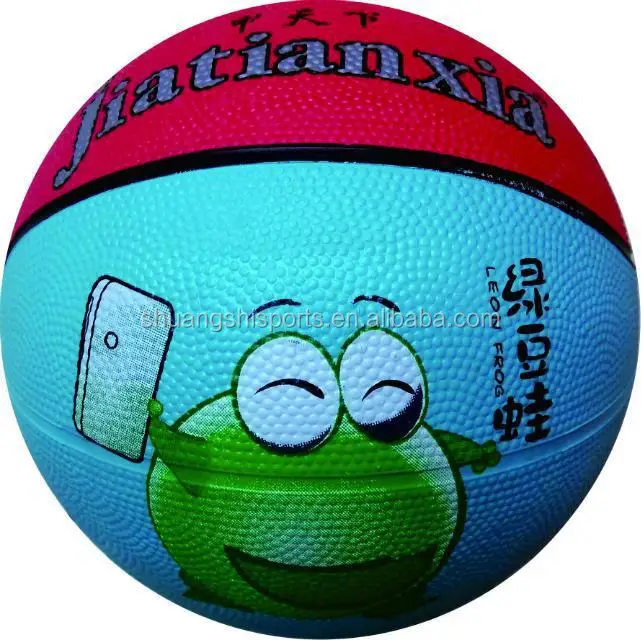 high quality mini toy rubber basketball ball