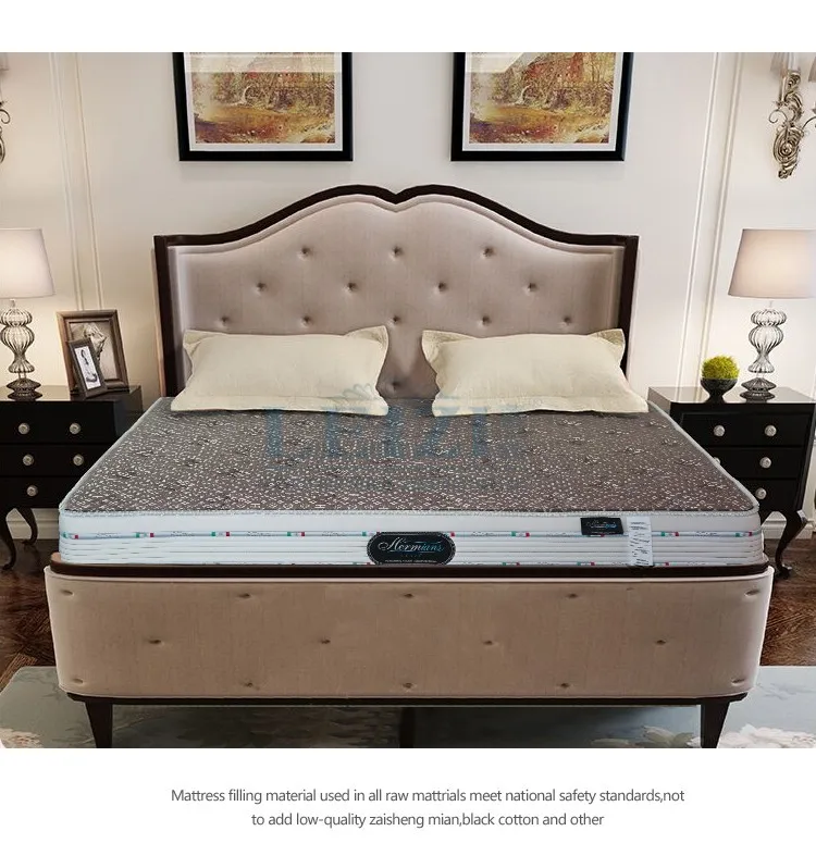 Спать Спокойно 8 Дюймов Конкурентоспособная Цена 100% Отскок Вакуумной Упаковки Матрас С 5-Zone Пружин Для Продажи