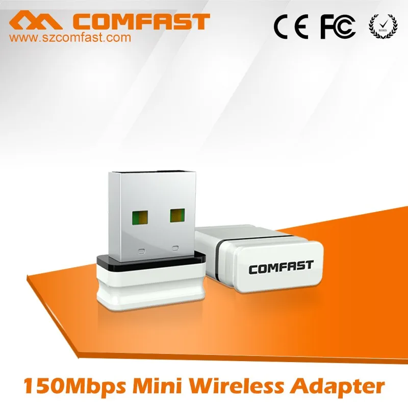 Rtl8188 COMFAST CF-WU810N 150 Мбит 2.4 ГГц 802.11n Беспроводной Wi-Fi USB Сетевой Адаптер Dongle драйвер Сетевой Карты