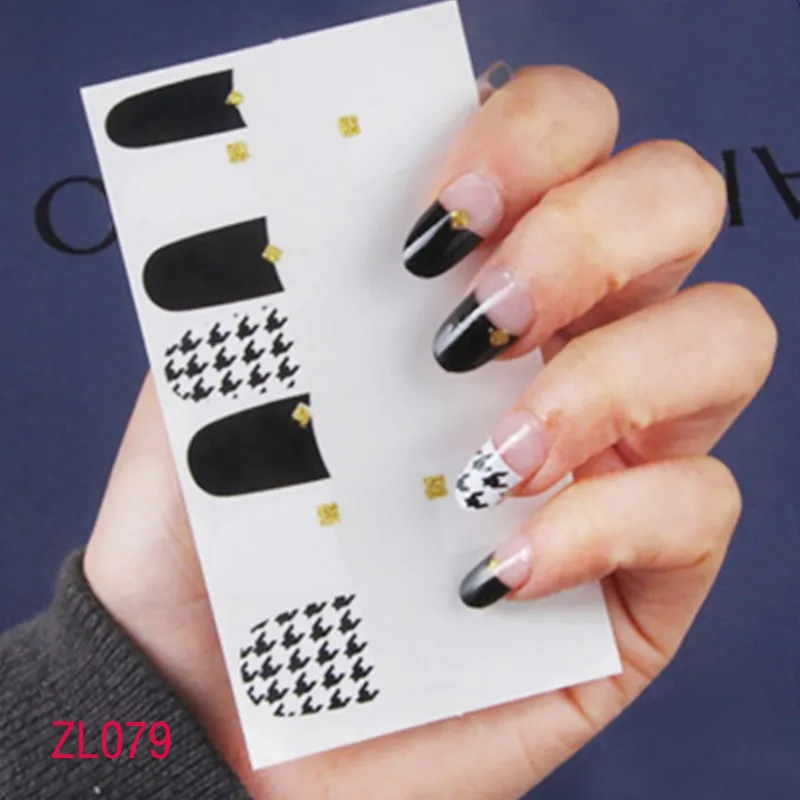 Korean  style water transfer nail sticker nail art sticker