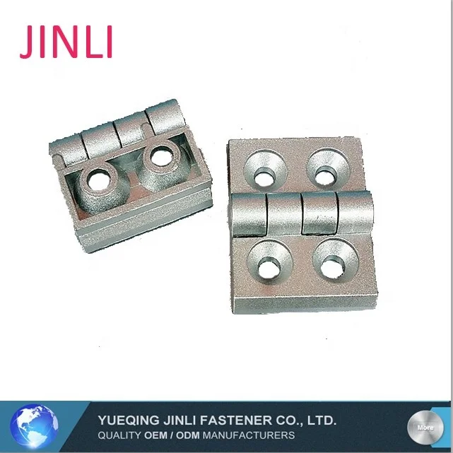 Zinc Alloy Die Casting Hinge For European standard aluminum profile