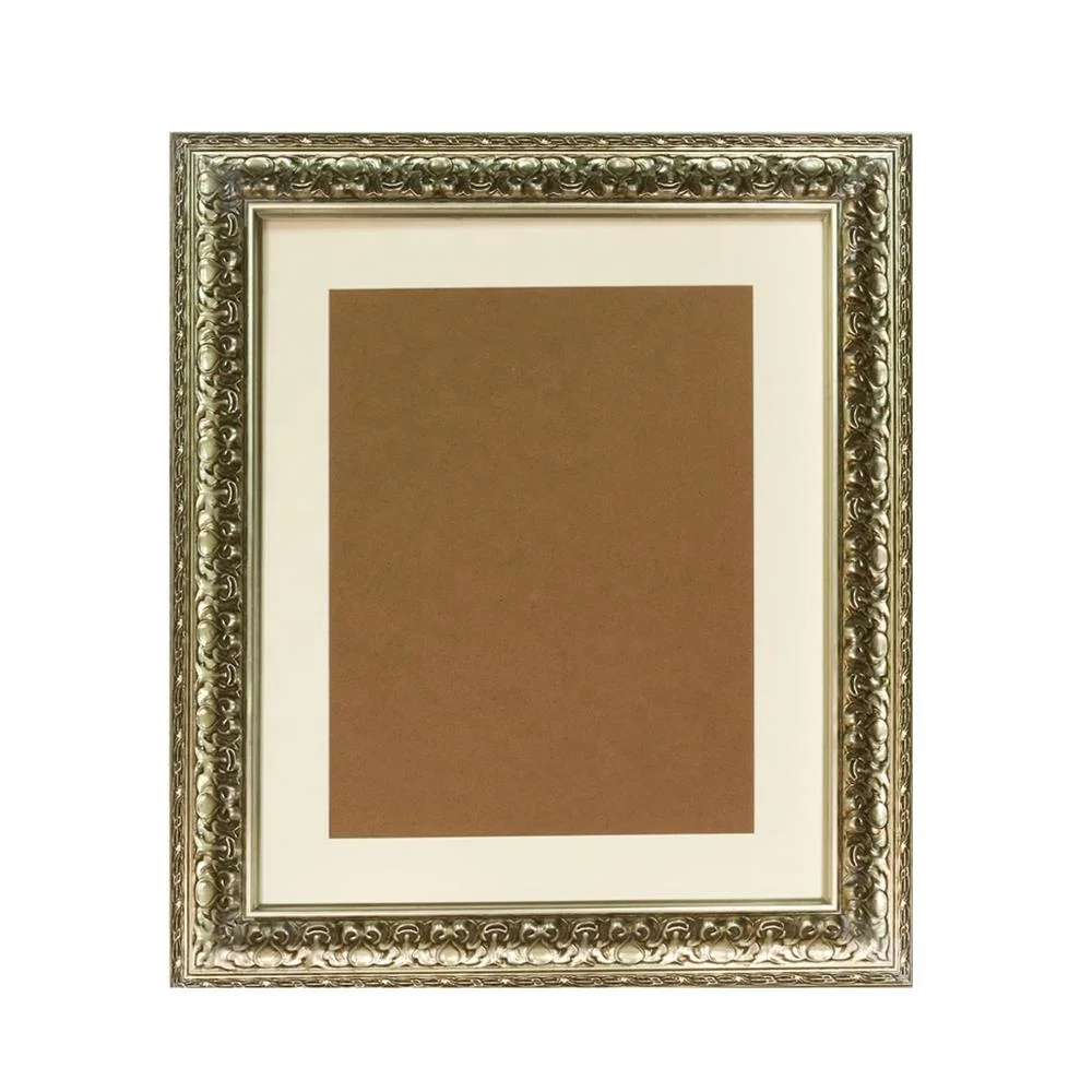 SOA Arts Wholesale Large Sizes  Silver and Gold Antique Painting Picture Frame Wood Digital Printing