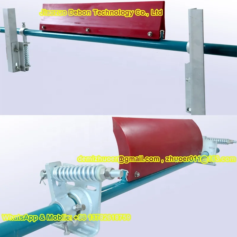 Motorized belts cylindrical cleaning roller brush cleaner belt conveyor