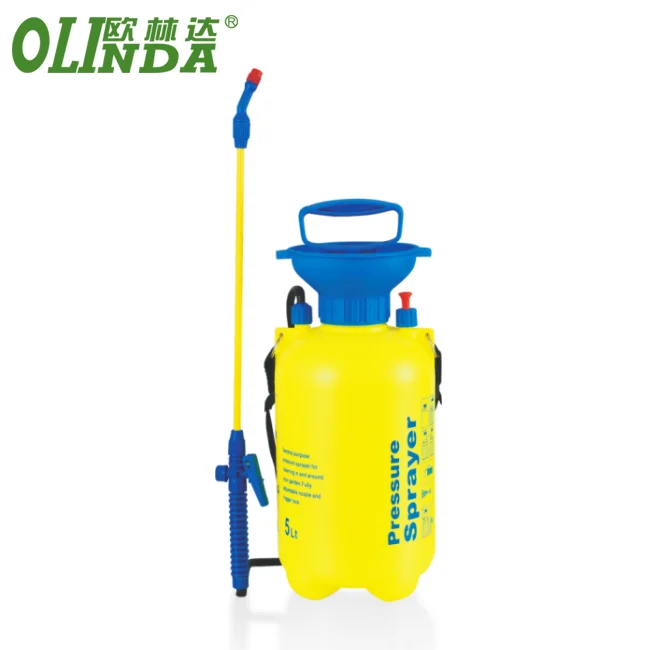 China high quality water spray pump bottle malaysia plastic 5 liter pressure sprayer