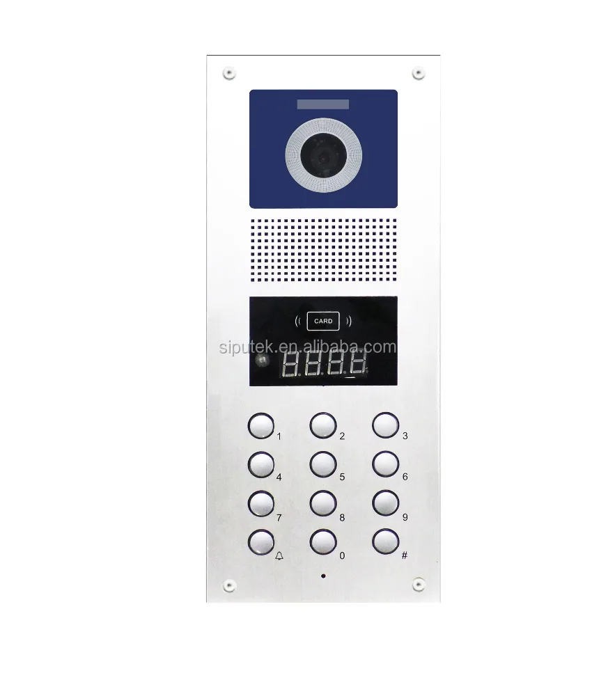 
Digital multi apartments intercom system 