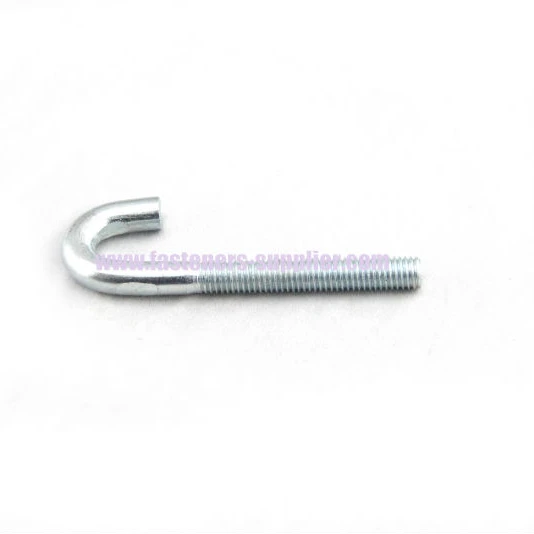 
Оцинкованные J-образные анкерные болты из углеродистой стали 