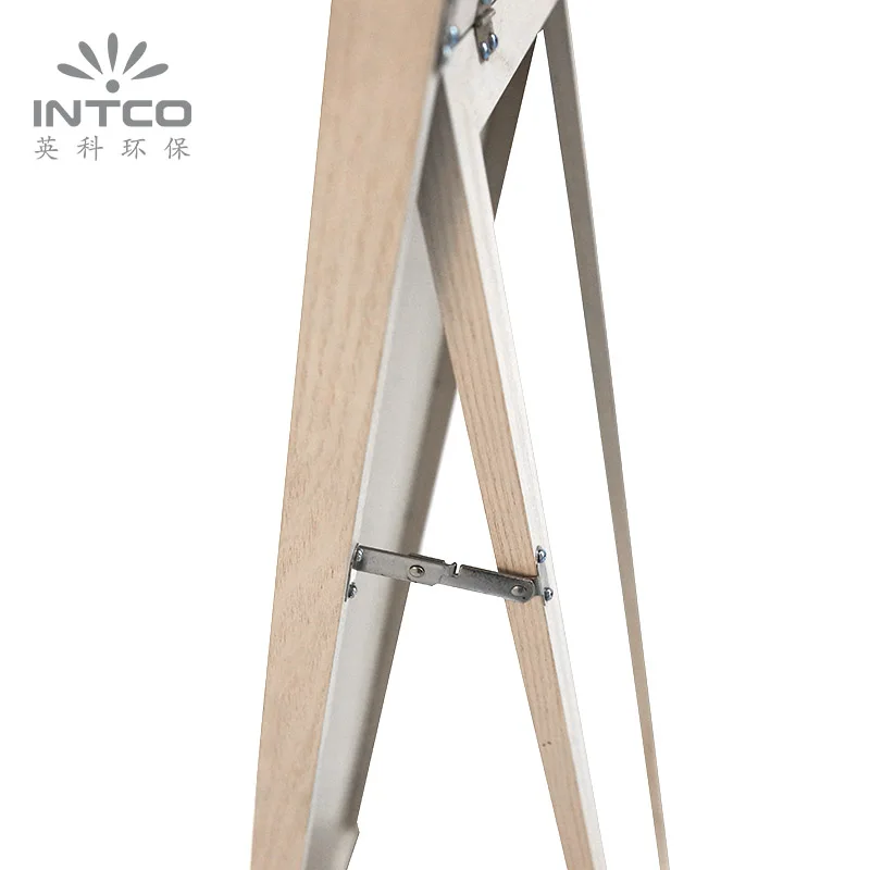 INTCO New Arrival Wood Carving Floor Standing Mirror Frame
