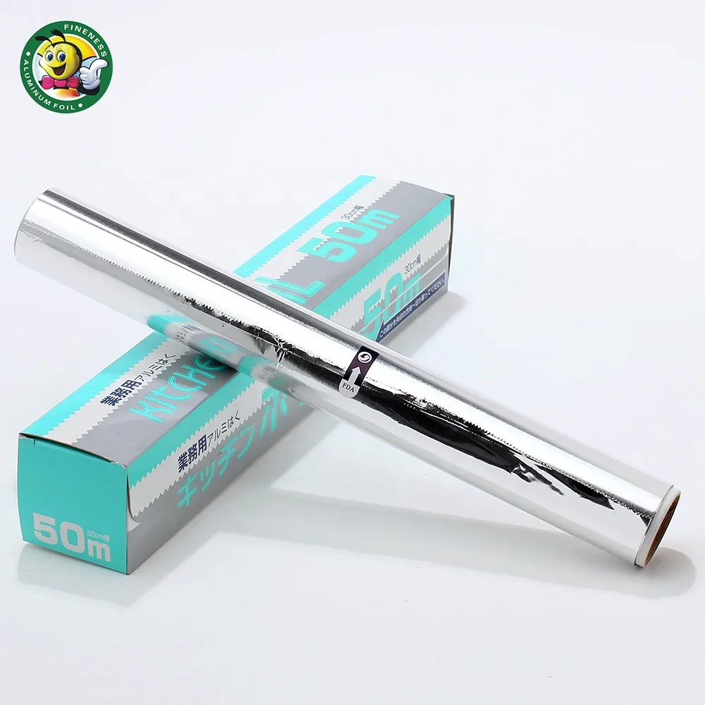 Disposable Aluminum Foil Food Roll for Kitchen Use