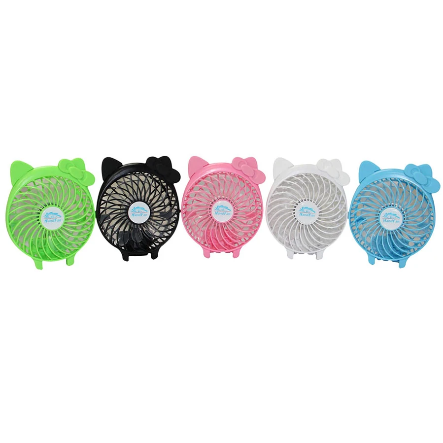 Multifunctional Products Hello Kitty Flexible Clip Fan Mini Electric USB Portable Fan