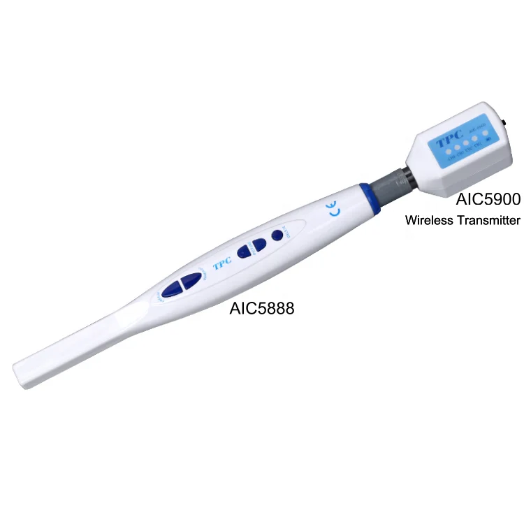 Dental Wireless Intraoral Endoscope Camera Cordless Intra Oral Scanner with Docking Station