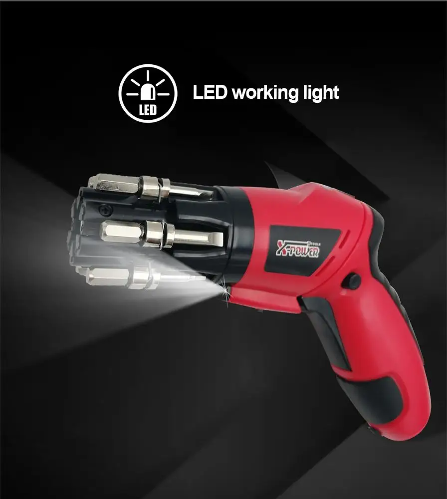 KCS615AL-C44PCS multi quick-change bits 1/4 in hex screwdriver