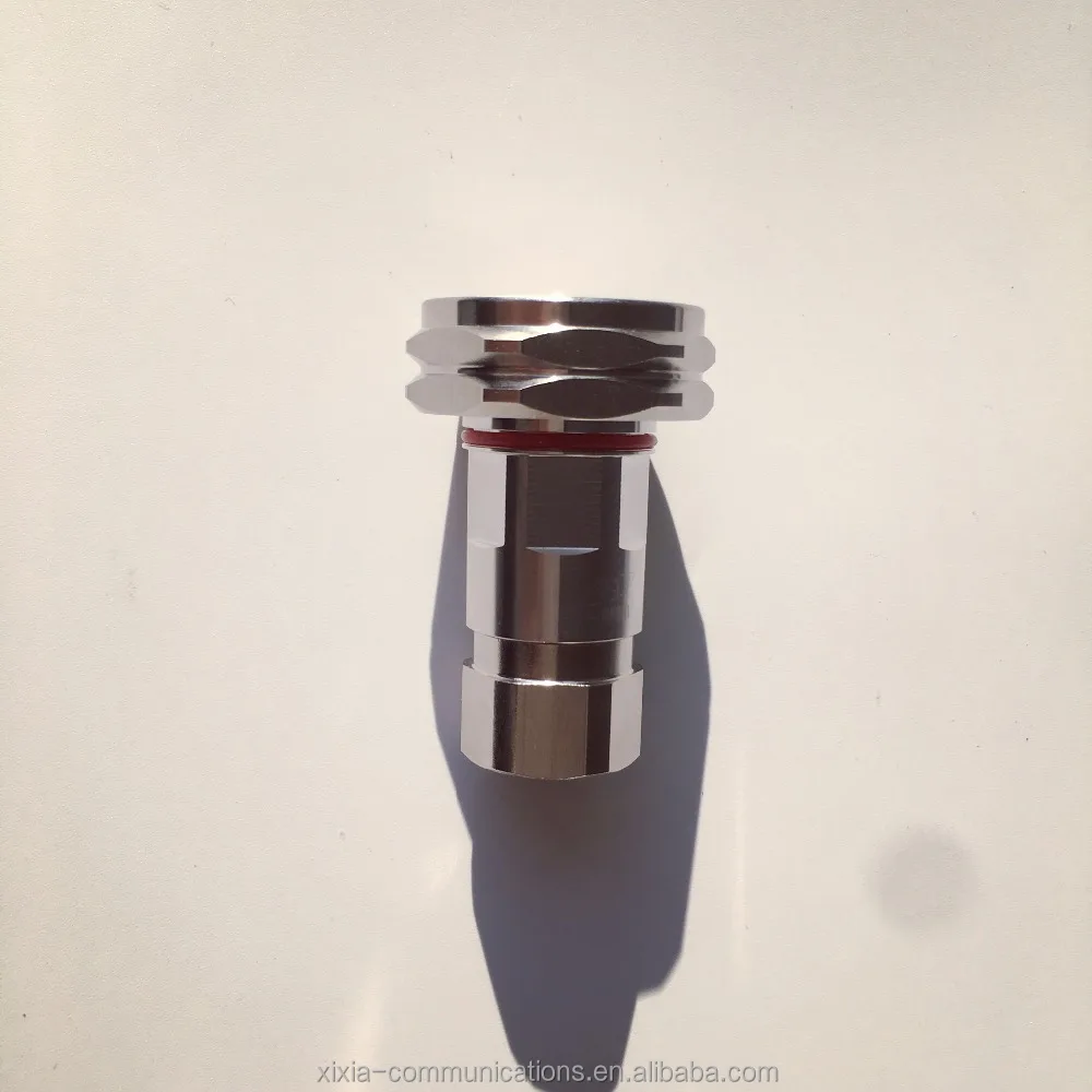 Сварной прямой Штекерный разъем 7/16 для гибкого радиочастотного Кабеля 1/2 дюйма