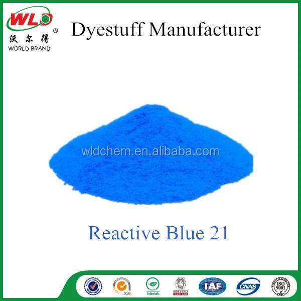 C.I.Reactive Blue 21/Reactive Dyes Turquoise Blue SE dyes for textile clothing