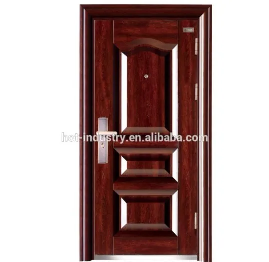 China supplier entry steel security flat safety door designs used metal security doors