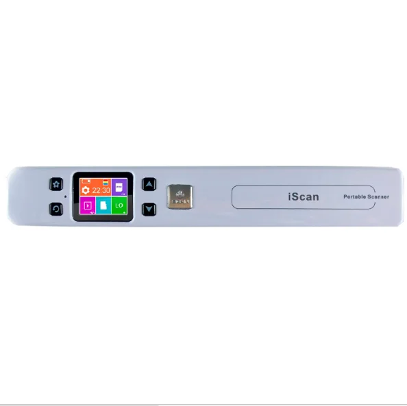 High Speed Portable Scanner A4 Size Document Scanner 1050DPI JPG/PDF Support 32G TF Card Mini Scanner Pen with Pre View PIcture