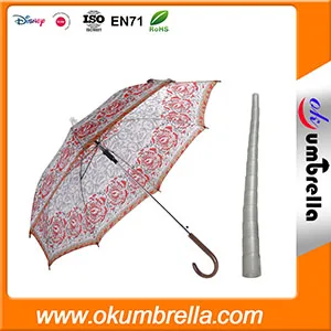 Высокое качество зонт трость с чехлом оптовая продажа