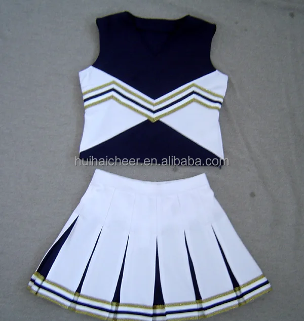 cheerleading uniforms: double knit heavy polyester fabric