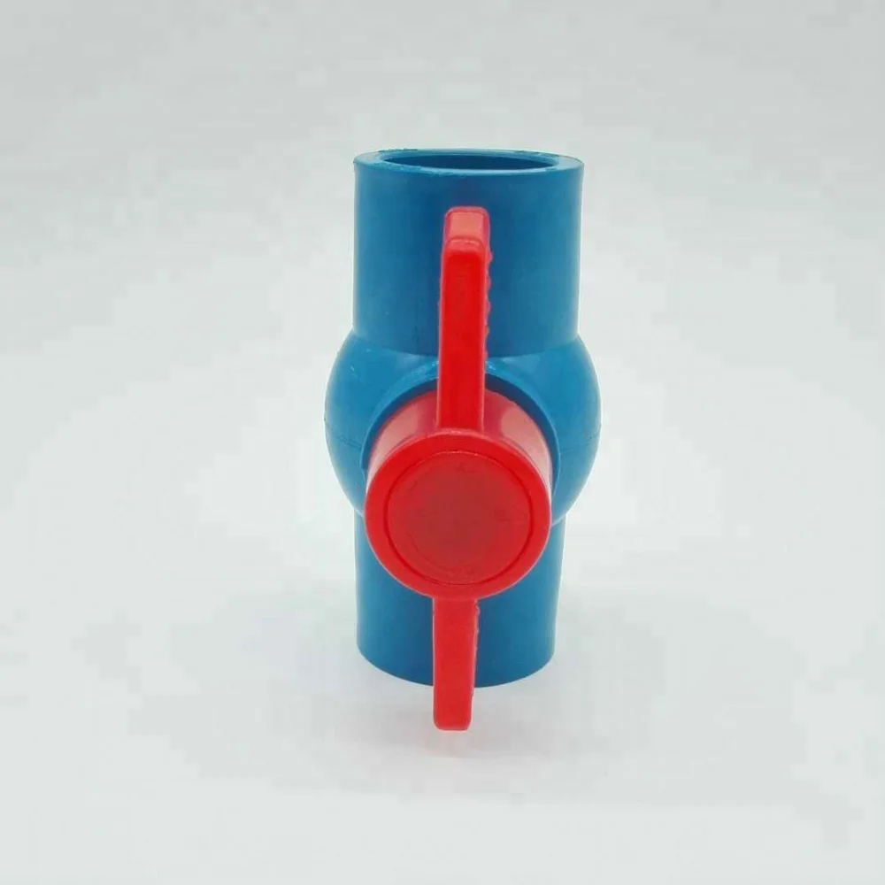 All types Sports Screw Plastic Thread ABS Handle PVC Water Ball Valve