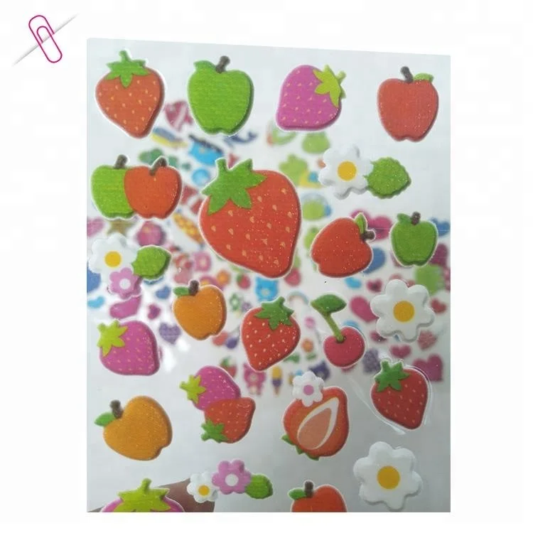 
Flower 3d craft puffy 3D kids foam stickers 