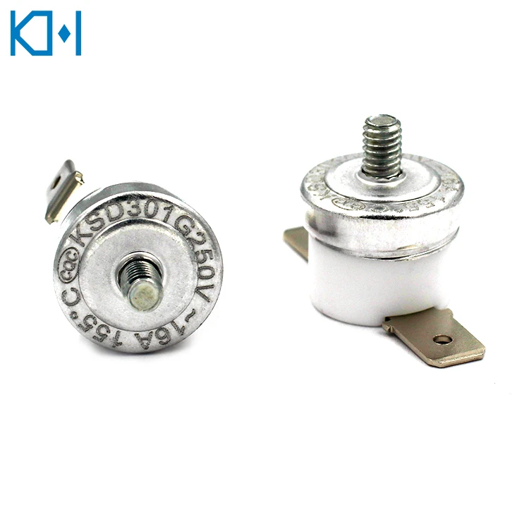 Термостат MC ksd301g для сушки одежды, Термостат 150c, термостат с сертификатом UL TUV CB CQC