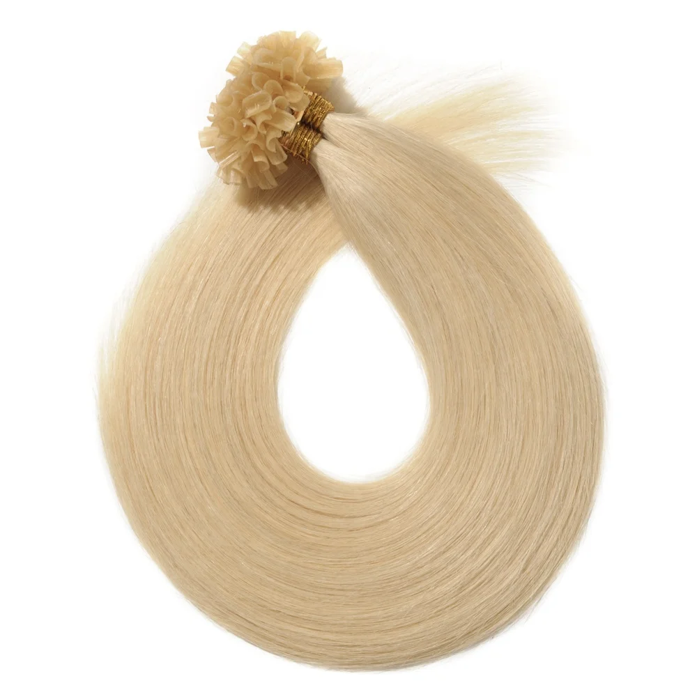 U-Tip  Human Hair Extensions Weft Hair Seamless 100%  Remy High Quality Hair Weft Extensions