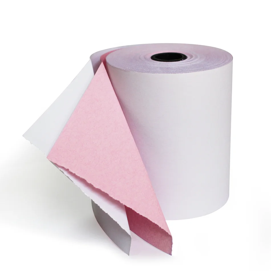 China Supplier 2 Ply and 3 Ply color cashier carbonless  paper