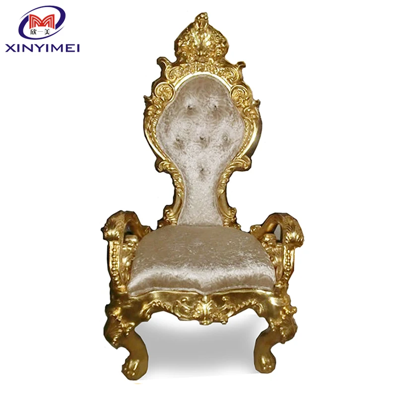 European quality antique king chair, king chair, lion king chair XYM-H96