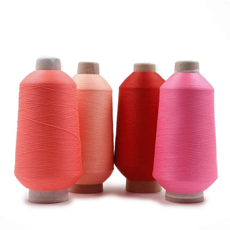 
P140 Carbon Core High Tenacity 100 Ala Nylon 6 Twisted Sheath Yarn 2/70D For Sweater Fdy Angora Rabbit Blended Knitting 70/68/2 