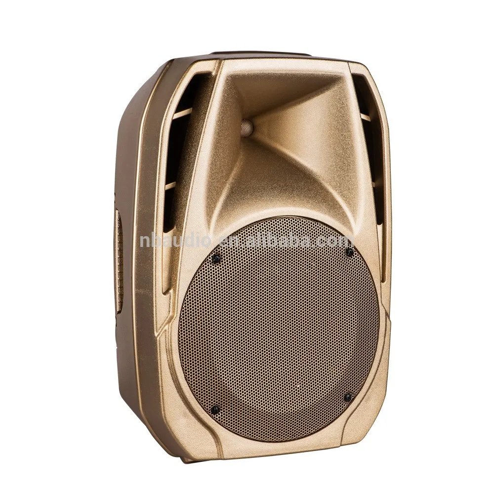 Золотой цвет 15 дюйм(ов) колонки для караоке