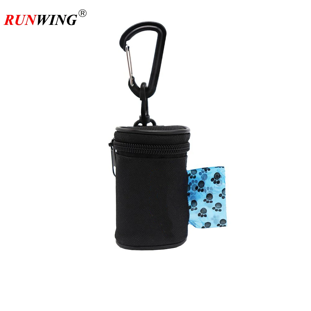 Dog Poop Bag Holder Leash Attachment,Waste Bag Dispenser - Fits Any Dogs Lead