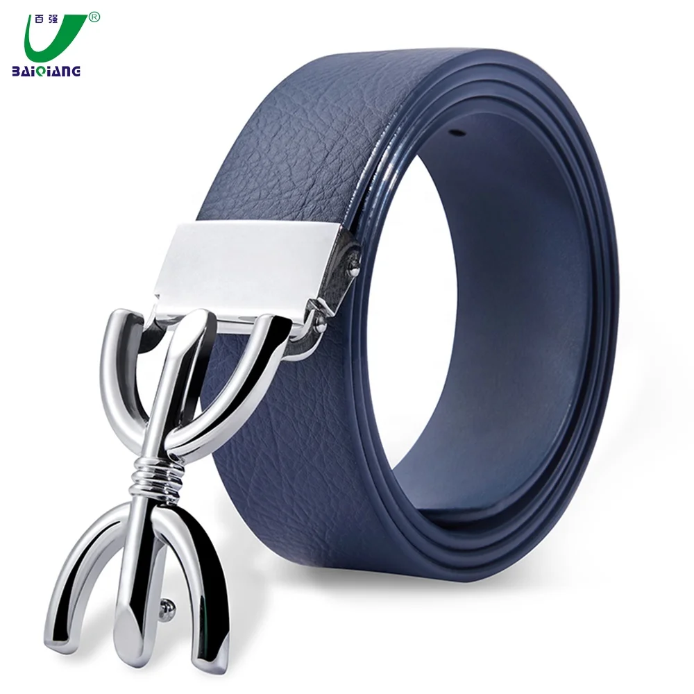 Synthetic Artificial Vegan Leather Belt for Boys